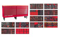 Servante d&amp;#039;atelier complète extra large MEGA EV XXL 782 outils MW Tools MWE999G5A