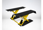 Table électrohydraulique très basse avec double plate-forme : DOUBLE LIFT