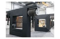 Portique pour la distribution de fluides et énergies pour Atelier PL