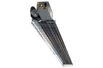 TUBE RADIANT SUSPENDU AVEC BRULEUR GAZ NATUREL 20 mbar -PUISSANCE CALORIFIQUE PCS 35.5 KW