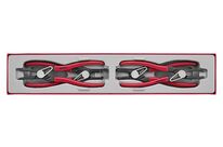Set Pince circlips TTX-4 tray 40- 100mm DIP 4 pièces Teng Tools TTX474-9E