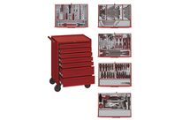 Servante d&amp;#039;atelier complète 215pcs Teng Tools TCMM215SV