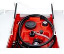 Cuve réservoir Diesel-Gasoil en métal 400 L avec pompe 12 V et pistolet automatique MW Tools TDC40012MET