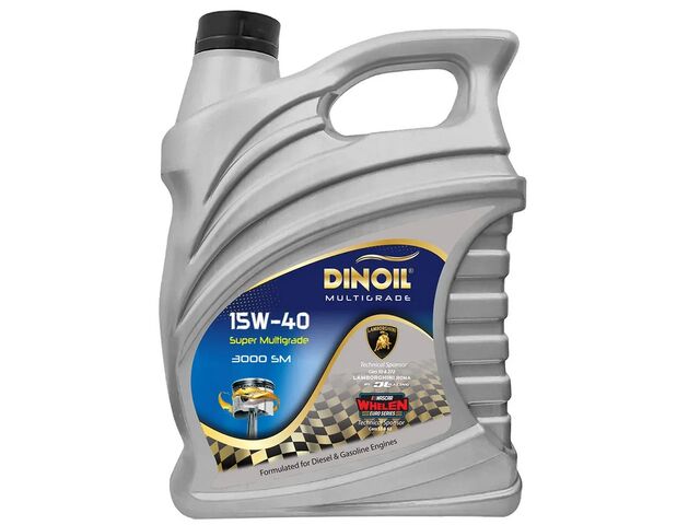 Huile moteur minérale - 4X5LT | DINOIL 3000 SAE 15W-40 SM  