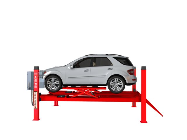 Pont élévateur 4 colonnes 5 t + auxiliaire 4 t