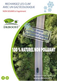 Plaquette CLIMBOOST ( Recharge de climatisation sans agrément) 