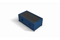 TABLE ASPIRANTE 1500X1000X750 AVEC LATTES A MARTYRE POUR POSTE A DECOUPAGE PLASMA