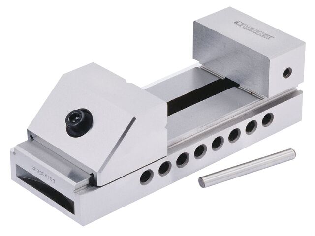 Étau de mesure et de rectification serrage par goupille largeur des mors 98 mm ouverture 125 mm hauteur des mors 45 mm Vertex VMV-40