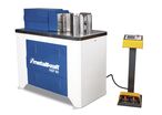 Plieuse horizontale commande NC 80 tonnes hauteur de travail 300 mm épaisseurs jusque 20 mm 10 kW 400V Metallkraft HBP80