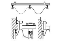 RAIL AU METRE (ALIMENTATION D&amp;#039;AIR EN FOSSE)