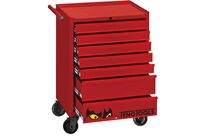 Servante d'atelier rouge - 7 tiroirs - Mini Master Set - 286 outils Teng Tools TKW26R286T