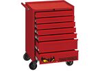 Servante d'atelier rouge - 7 tiroirs - Mini Master Set - 286 outils Teng Tools TKW26R286T