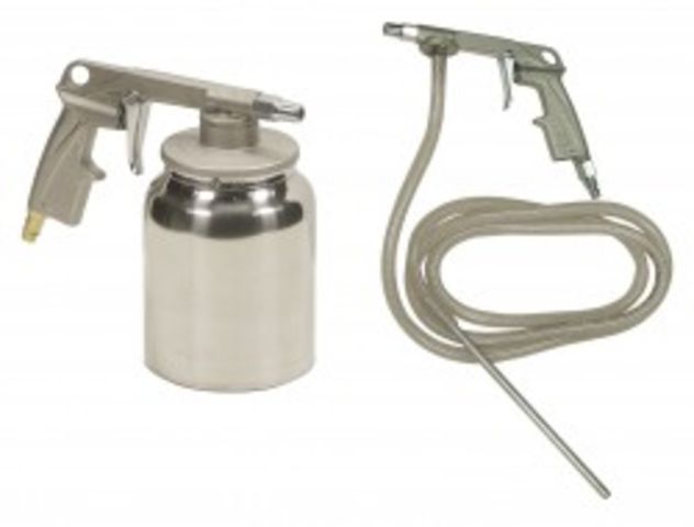 Pistolet de sablage + godet