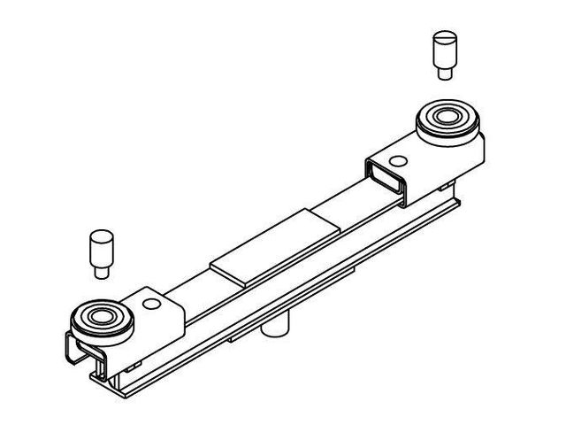 TRAVERSE STANDARD POUR AUTOCAR ATB 15T DIAM GOUJON 55MM