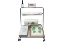 Dévidoir pour protections sur roulettes