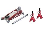 Pack cric rouleur 2,5T Alu et chandelles 3T MW Tools CAT25SET