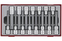Jeu de douilles/ embouts ribe &amp; spline TT1 tray 1/2 15 pièces Teng Tools TTRS15