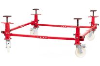 Chariot de carrosserie mobile 900 kg 4 supports MW Tools BD560