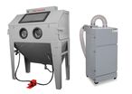 Cabine de sablage 420 L pro avec aspiration cyclonique externe MW Tools CAT420FC