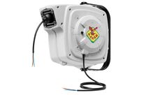 Enrouleur de câble 14 m 3G 1,5 mm² 230V Polypropylène avec enrouleur automatique et support mural pivotant Raasm RA.2315