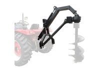 Porte-Tarière pour tracteur avec bras hydraulique - Cardan et attelage 3 points - Pour forage jusqu'à 1200 mm Torros GGP50B