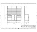 Établi d'atelier industriel 1860 mm PRACO M T03 - Plateau en hêtre massif - Éclairage LED - Tiroirs et armoire MW Tools PRAM1860T03