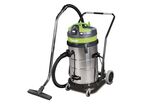 Aspirateur industriel à sec avec filtre semi-automatique - poussières et solides - cuve inox 62 L - 3 moteurs - 2,5 kW - 230 V Cleancraft DRYCAT 362 IRSCT -3