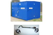 Crochet de porte en laiton chromé 100 mm | CRCM001