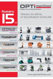 Catalogue Catalogue général Optimachines
