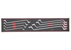 Jeu de clés polygonales doubles Foamx4 tray 6-22mm 8 pièces Teng Tools TEX6308