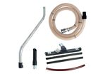 Kit flexible et suceurs antistatique Ø 50 mm / 4 m pour aspirateur à sec dryCAT 320 BAG-H Pro Cleancraft 7013640