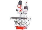 Fraiseuse à tourelle X 770 mm Y 200 mm Z 340 mm broche horizontale verticale affichage digital 3 avances ISO40 MW-Tech FU550