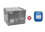 Pack nettoyeur à ultrasons 15L professionnel + 5L de nettoyant Ecoplus MW Tools UCC015PACK