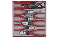Jeu de pinces poignée en vinyl TT2 tray 8 pièces Teng Tools TTD441