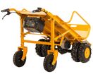Diable électrique tout-terrain 400 kg - Largeur 940 mm - Freinage automatique - Idéal châteaux gonflables MW Tools ES400