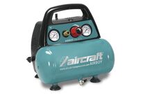 Compresseur sans huile cuve 6 L 1,1 kW / 1,5 Ch 180 L/min 8 Bars 230V Aircraft AIRBOY 186 OF E