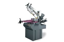 Scie à ruban pour métaux -45°/+60° capacité de coupe ronde 255 mm 1,5 kW 400V 35/70 m/min plaquettes en carbure Optisaw S300DG