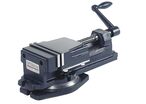 Étau de fraisage avec base tournante largeur des mors 125 mm ouverture maximale 85 mm hauteur des mors 37 mm Optimum FMS125