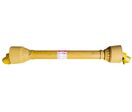 Arbre de transmission cardan PTO 100 cm 1 3/8 - 6 cannelures - montage rapide 3 leviers - pour micro-tracteur Torros CAR381000