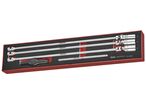 Douilles bougies poignée T Foamx4 tray 3/8 14- 21mm 5 pièces Teng Tools TEXTB05