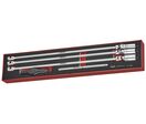 Douilles bougies poignée T Foamx4 tray 3/8 14- 21mm 5 pièces Teng Tools TEXTB05