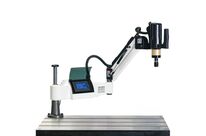 Bras de taraudage électrique M3 à M16 écran tactile PLC servo 0,6 kW 230V portée effective 1000 mm avec 8 douilles dia. 19 MW-Tech ETA1610