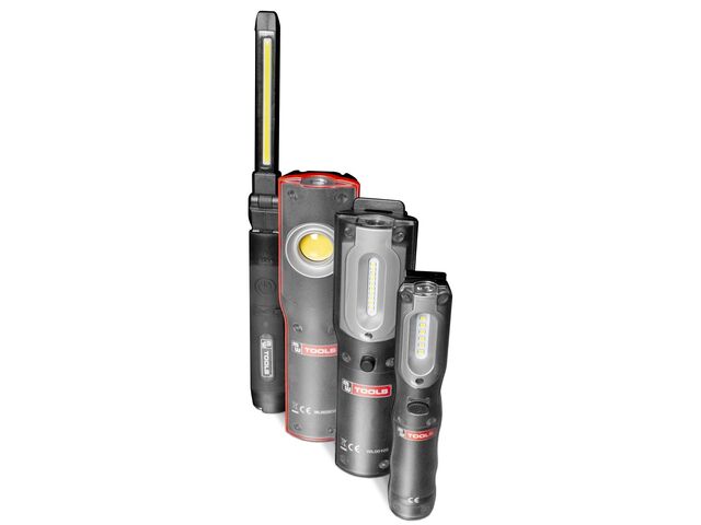 Lot de 4 lampes à main MW Tools WL-SET2