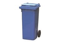 Conteneur de tri 120 L Bleu pour garages et ateliers automobiles | B120LROUL Bleu