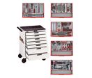 Servante blanche mini master set 7 tiroirs Teng Tools TCMM259NW