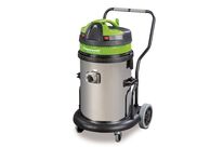 Aspirateur à cendres industriel pour l&amp;#039;hôtellerie et les boulangeries - Réservoir en acier inoxydable de 62 litres - 2 moteurs 2,4 kW 230 V Cleancraft FLEXCAT 262 VCA