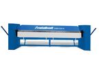 Plieuse de tôle manuelle largeur du travail 2520 mm épaisseurs jusque 1,6 mm outil de pliage pointu Metallkraft HSBM2520-16
