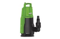 Pompe à eaux chargées - Boîtier plastique robuste - Capacité 13980 l/h - Taille de grain 30 mm - 0,75 kW 230 V Cleancraft SDWP 7514A