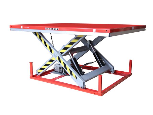 Pont à ciseaux électro-hydraulique 1300mm 4000kg 3x400V MW Tools TPSL4130