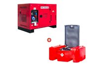 Groupe électrogène diesel 15kW + station de ravitaillement 210L MW Tools DG150EPPACK1